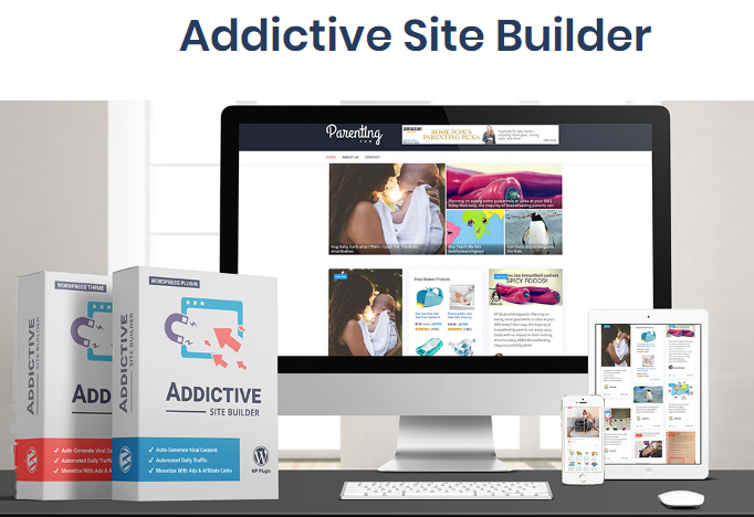 Addictive Site Builder Demo Viideo