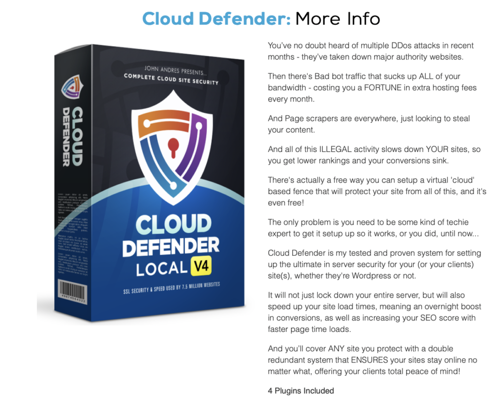 Cloud Defender Local v4 OTO