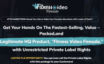 Fitness Video Firesale OTO