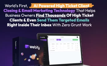 Webify OTO Upsell