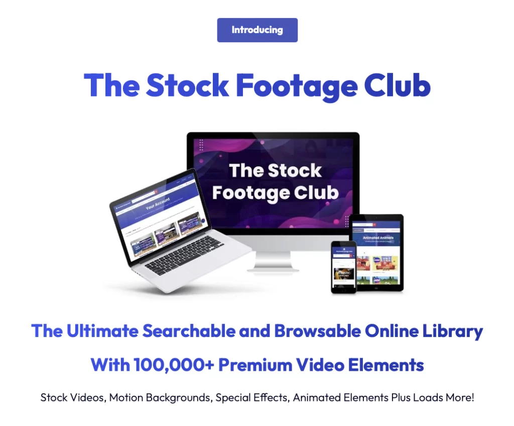 The Stock Footage Club OTO Upsell